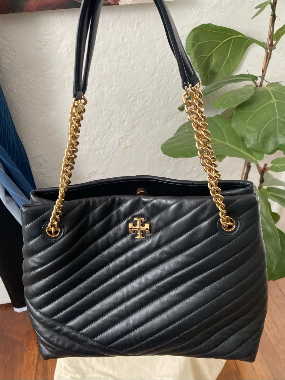 Tory Burch sleek quilted